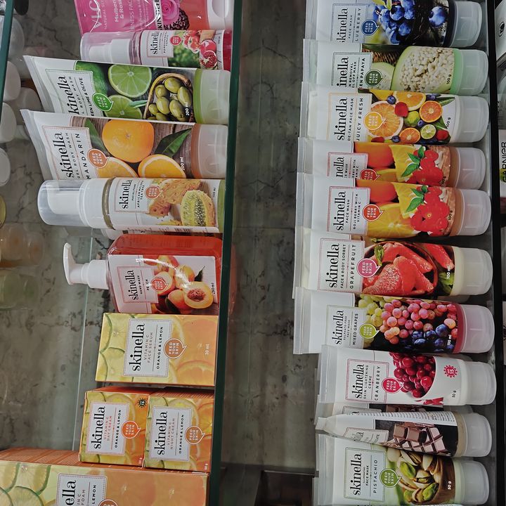 Post image Skinella Cruelty free and vegan products Fruit base concept, Our products aremade up from bruits Mask , scrubs , facewash ,sunscreens and spf Available at store @68_selectionpoint amritsar You can buy online or contact us +91- 8727978272Minimum 20% discount on mrp .