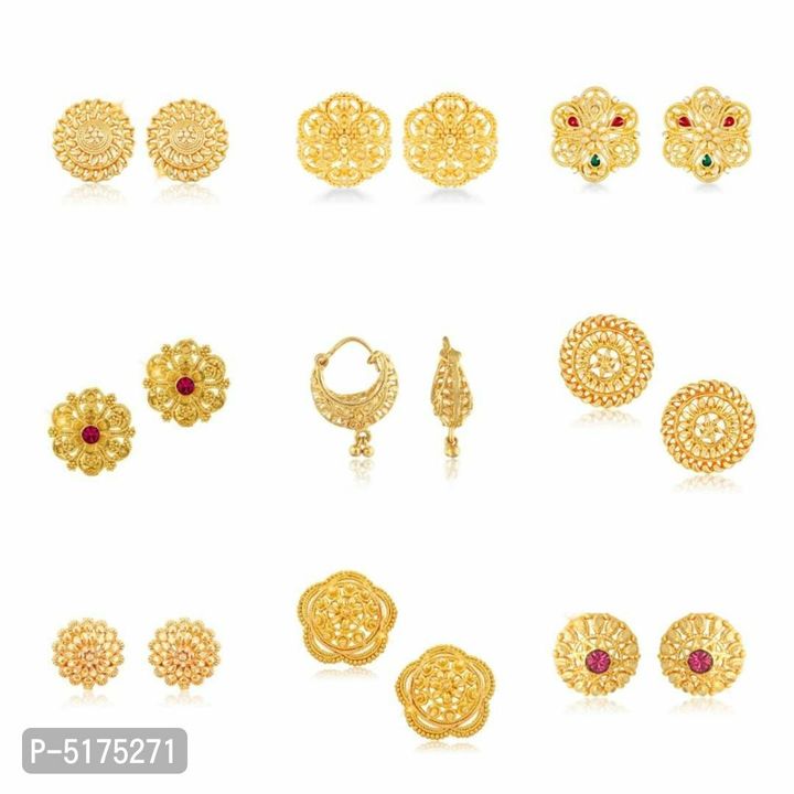 9 design earrings  uploaded by Red Peonies on 1/14/2022