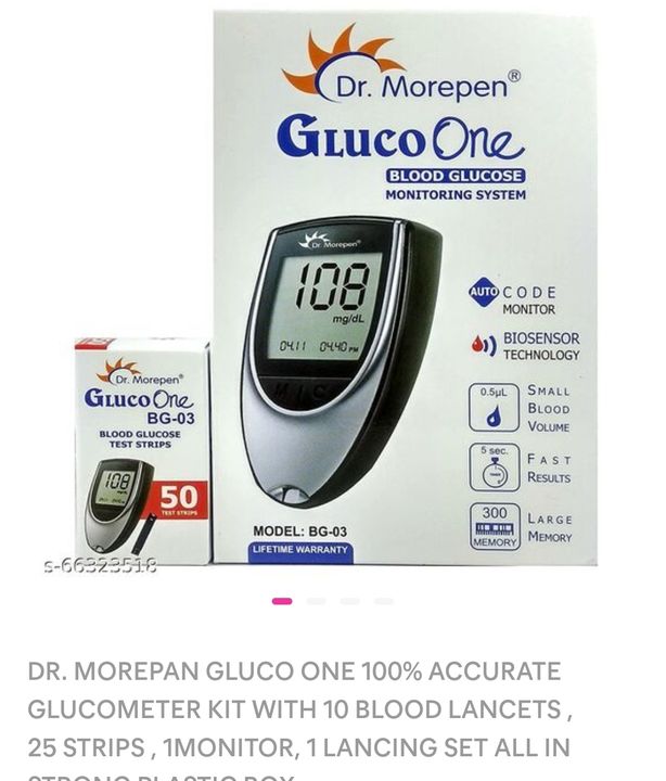 Glucometer uploaded by business on 1/14/2022