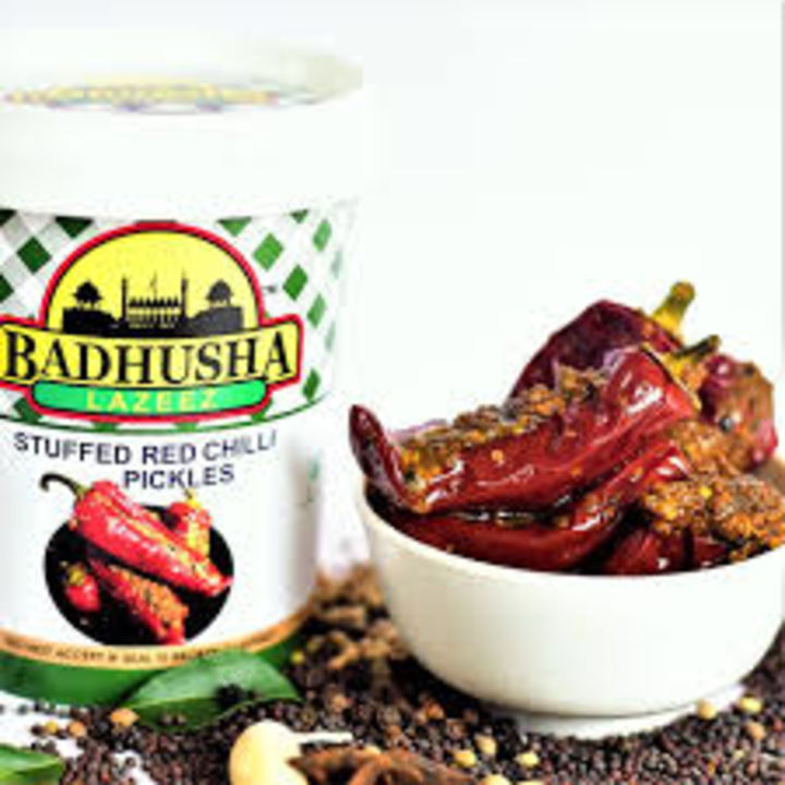 Red chilli Stuffed pickle (Bharwa Lal-Mirch ka achar) uploaded by Raisa Food Products on 1/14/2022