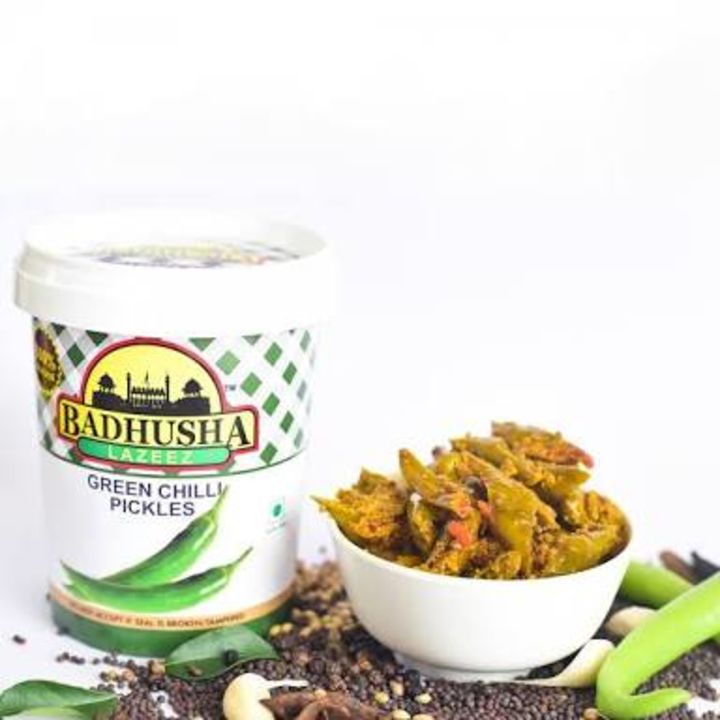 Green chilli pickle (hari mirch ka achar) uploaded by Raisa Food Products on 1/14/2022