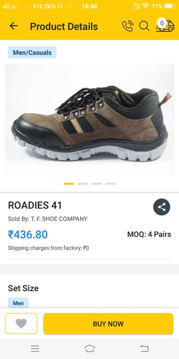 Men's casual shoes  uploaded by Online Business on 1/14/2022