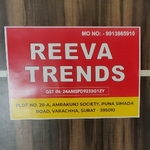Business logo of Reeva Trends based out of Surat