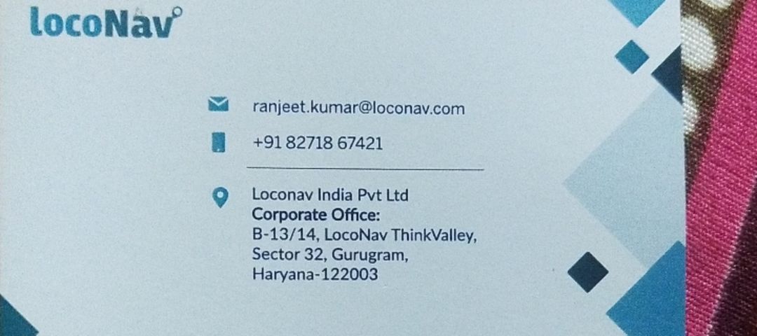 Visiting card store images of Saraswati Enterprises (LocoNav)