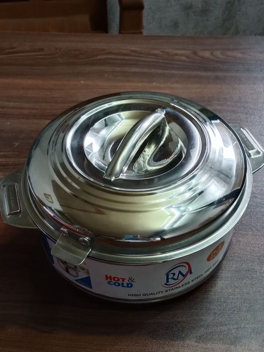 Stainless steel hot pot uploaded by Royal marketing Vasai on 1/14/2022