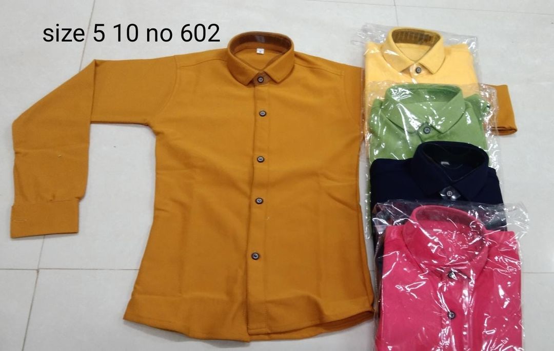 Lycra shirt for kids uploaded by Arihant Handloom  on 1/14/2022