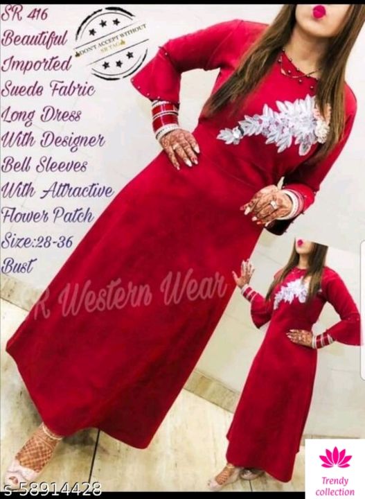 Winter dress uploaded by Trendy collection on 1/14/2022