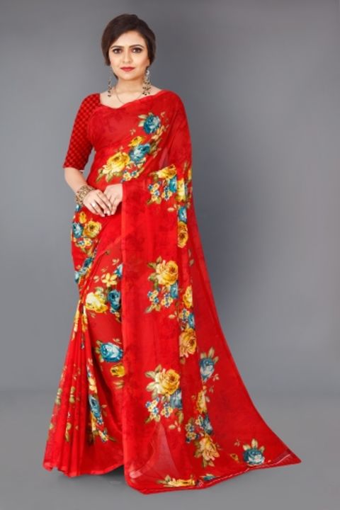 Stylish sarees uploaded by business on 1/14/2022