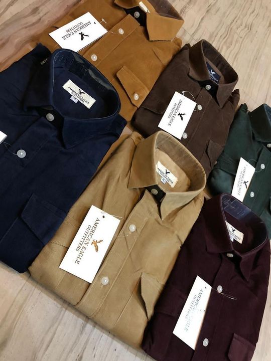 Post image AMERICAN EAGLE DOUBLE POCKETCottrai shirt10a quality M l xl 6 colours 690 free shipping