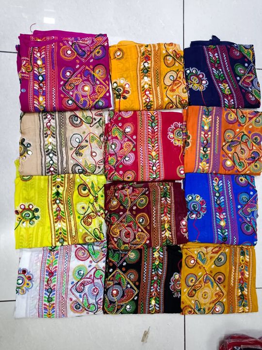 Cotton embroidery uploaded by Poonam textile on 1/14/2022