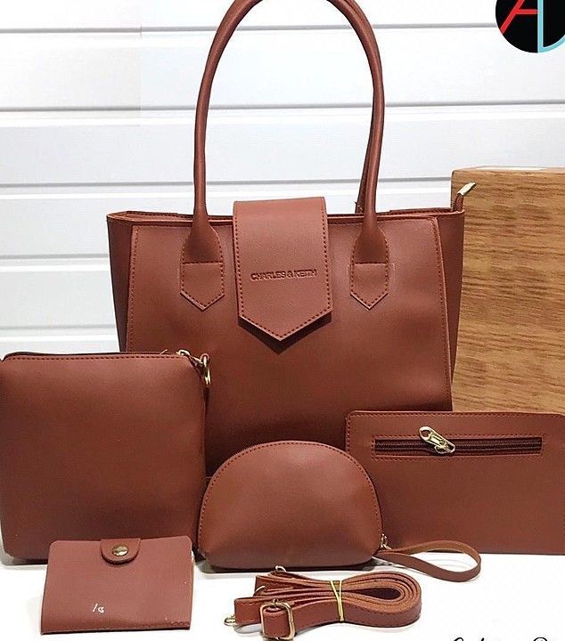 *CHARLES AND KEITH*

*5 PC COMBO*

Top Quality 👌

*Price : 500*

*MATERIAL: SYNTHETIC LATHER*

 uploaded by WHITE COLLAR on 10/1/2020