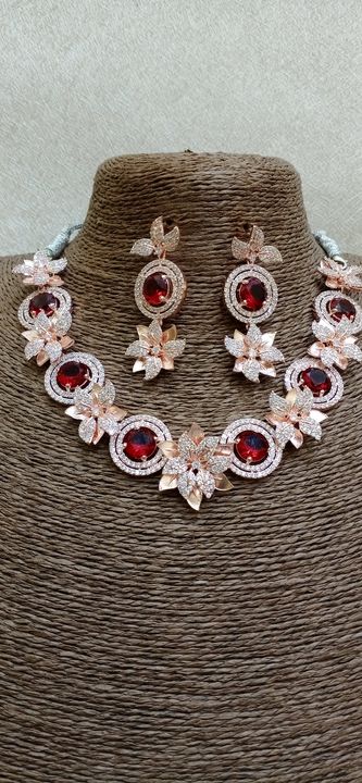 Neckless set uploaded by Choudhary jewellers  on 1/15/2022