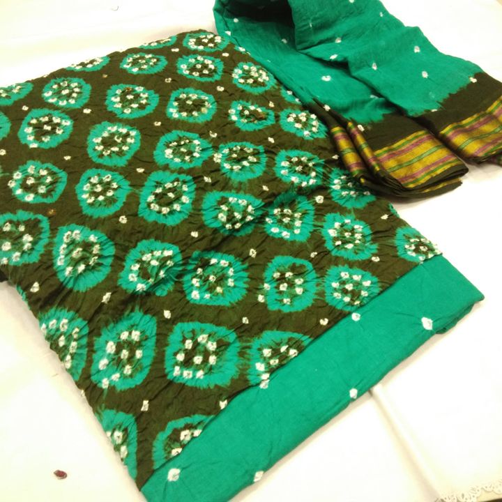 BANDHANI DRESS MATERIALS uploaded by Apsara dresses on 1/15/2022
