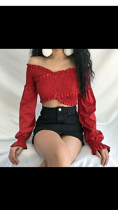 Crop top uploaded by Trisha collection on 10/1/2020