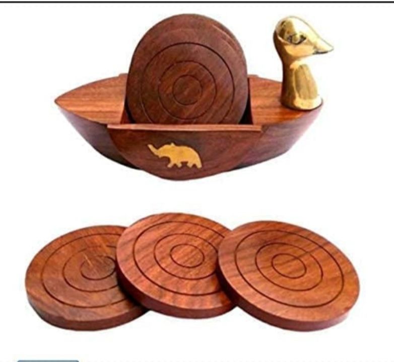 Duck Coaster  uploaded by NIKITA'S WOOD CARVING HANDICRAFT on 1/15/2022