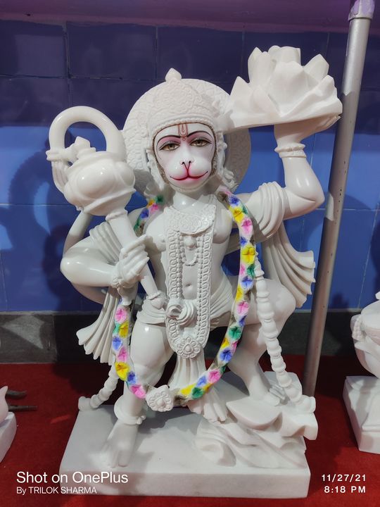 Marble hanuman uploaded by business on 1/15/2022