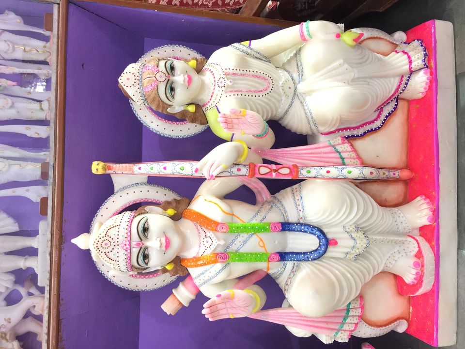 Ram sita ji uploaded by BHAVISHYA MURTI ART on 1/15/2022