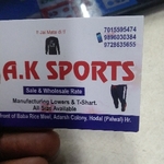 Business logo of AK Sports