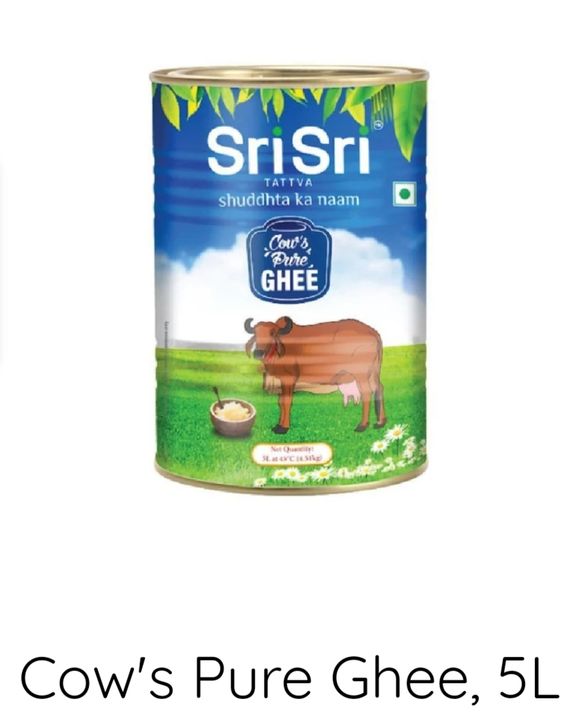 *Jay Jagannath* Cow's Pure Ghee,5L

*Rs.2802*
*whatsapp.*

Key Benefits
Improves immunity  uploaded by NC Market on 1/16/2022