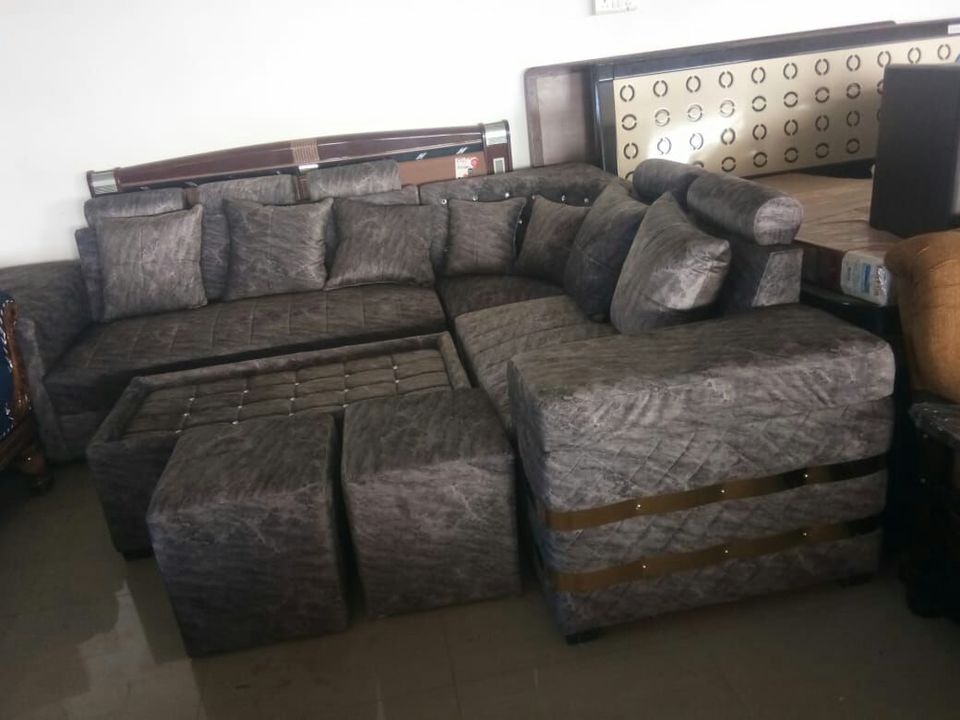 L Corner sofa uploaded by ATHARV MARKETING on 1/16/2022
