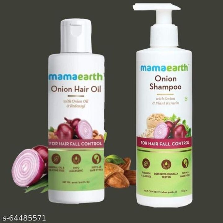 Post image Mama earth hair care products (shampoo and hair oil) only Rs. 439/only 😱😱😱 (इससे सस्ता कहीं नहीं) original mama 🌎 earth ..