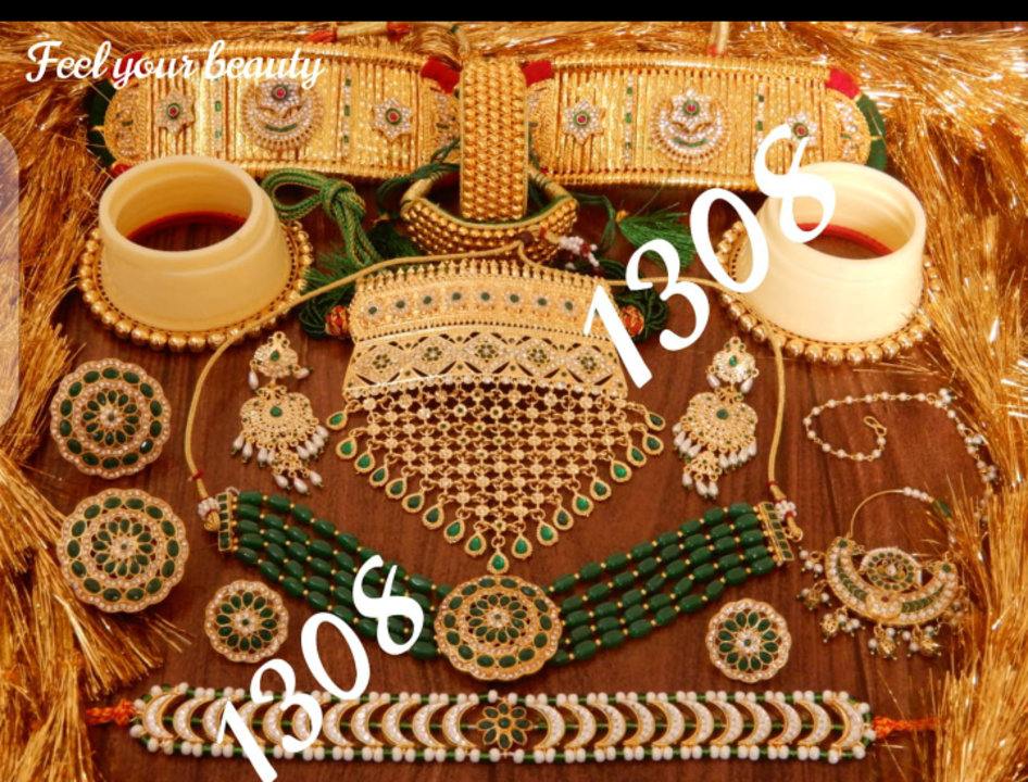 Rajwadi Jewellery Combo Set uploaded by NR Creations on 1/16/2022