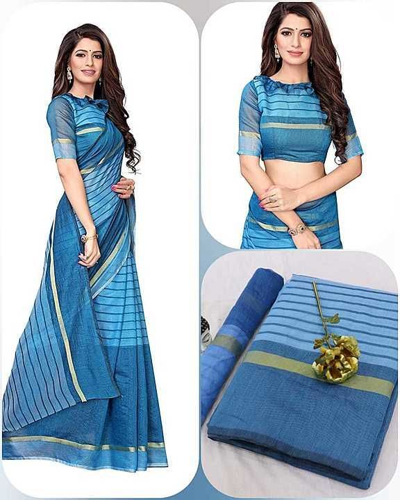 Post image Hey! Checkout my new collection called Cotton silk saree .