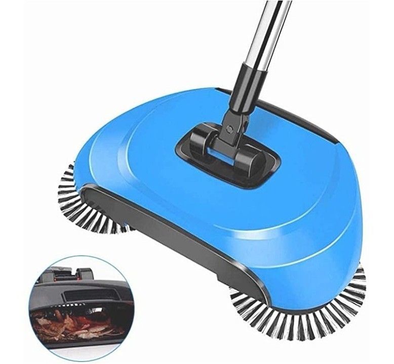 Product image with price: Rs. 480, ID: manovruti-push-rotating-sweeping-broom-weep-drag-all-in-one-household-hand-room-and-office-floor-sw-a21550c1