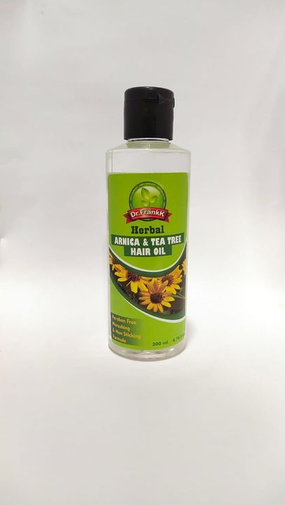 Arnica tea tree hair oil uploaded by business on 1/16/2022