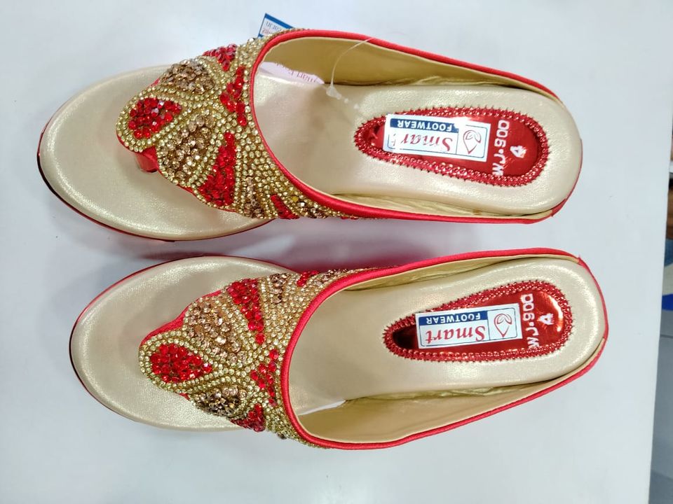 Dhulan High Heel sandal Red WJ.990 uploaded by SMART FOOTWEAR on 1/16/2022