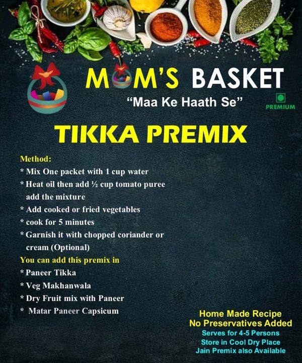 Tikka Gravy Premix uploaded by Moms BBasket on 1/16/2022