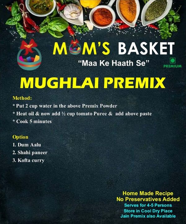 Mughlai Gravy Premix uploaded by Moms BBasket on 1/16/2022