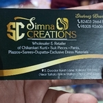 Business logo of Simna creations