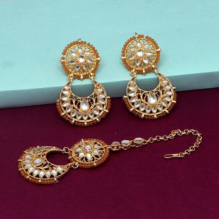 Post image Hey! Checkout my new collection called Kundan Earrings.