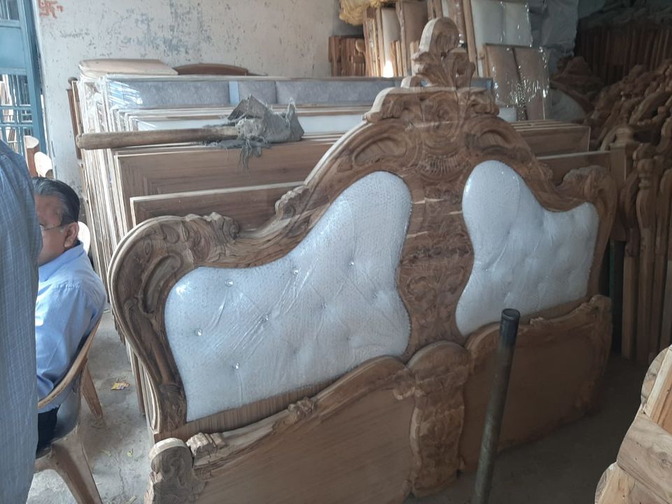 Teakwood beds headboard and footboard uploaded by RR Traders on 1/16/2022