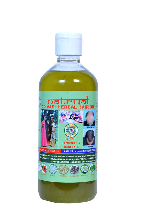 Natural Adivasi Herbal Hair Oil uploaded by Natural Adivasi Herbal Products on 1/16/2022