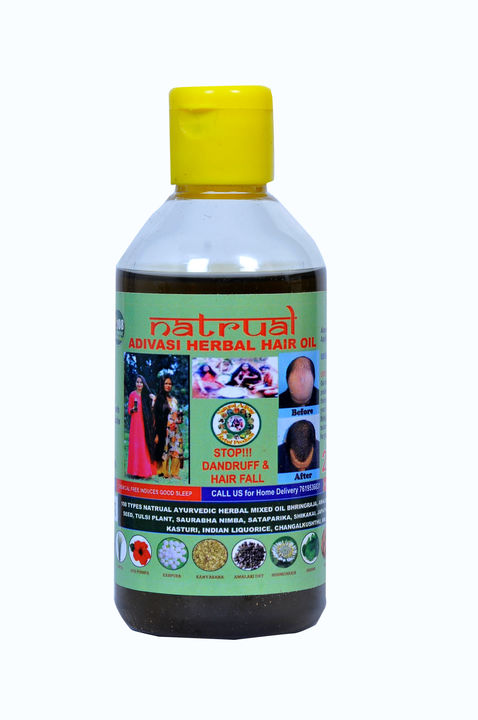 Natural Adivasi herbal Hair Oil uploaded by business on 1/16/2022