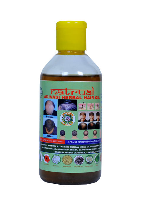 Alopecia herbal hair oil uploaded by Natural Adivasi Herbal Products on 1/16/2022