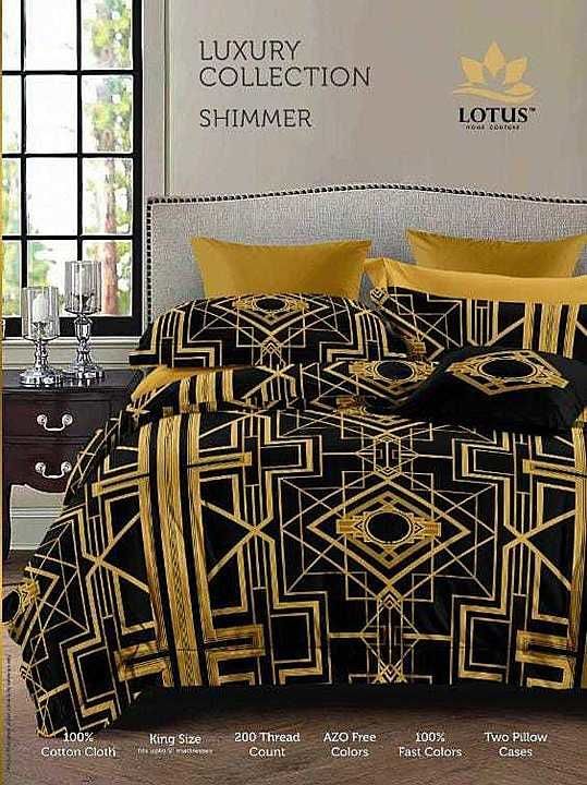 _NEW ARRIVALS_ ❤😍

*CELEBRATION (1+2)* 👑➕

• *SIZE* 108/108 (INCHES)

• 1 Double Bed Bedsheet
Nd 2 uploaded by Diamond collection on 10/1/2020