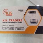 Business logo of KK Traders
