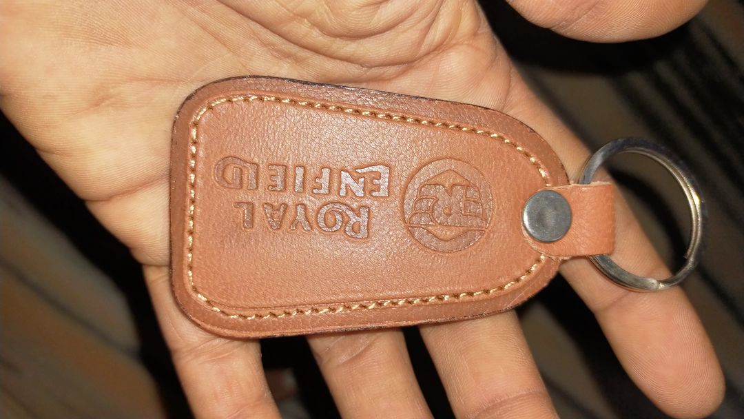 Customize leather keychain uploaded by Galaxy leather impex on 1/16/2022