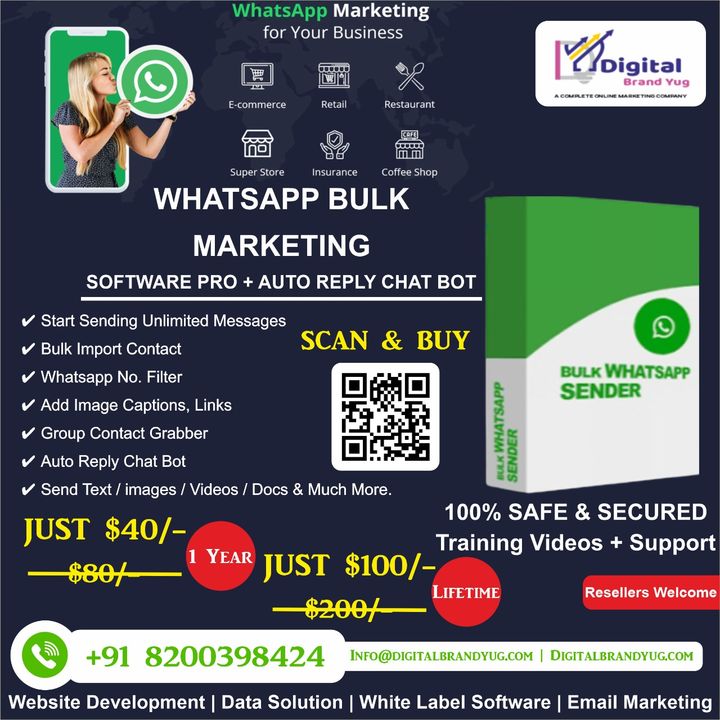 Business Whatsapp Sender  uploaded by Digital Brand Yug on 1/16/2022