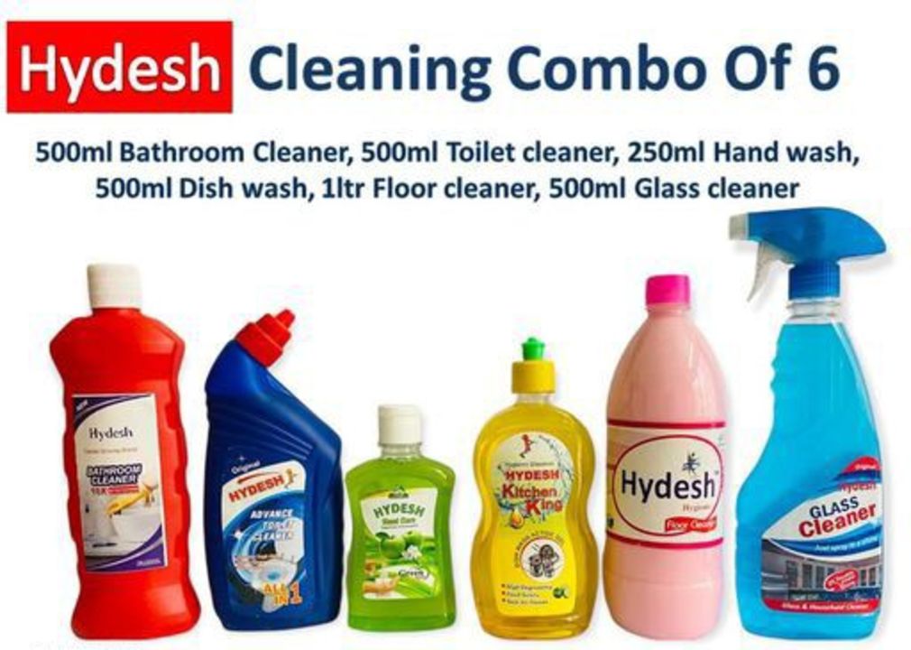 Cleaning Combo Of 6
Material: Plastic
Pack of: Pack Of 6
Product Breadth: 4 Inch
Product Height: 10  uploaded by ALLIBABA MART on 1/17/2022