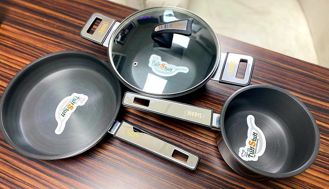 Post image Hey! Checkout my new collection called Tuffstuff Hard anodized cookware.