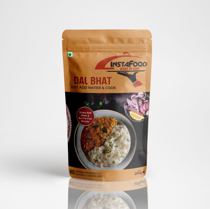 Instant dal bhat uploaded by Instafood sheta export on 1/17/2022