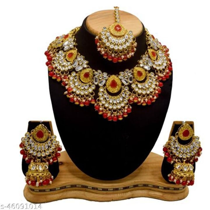 Jewellery set for wedding festival uploaded by business on 1/17/2022