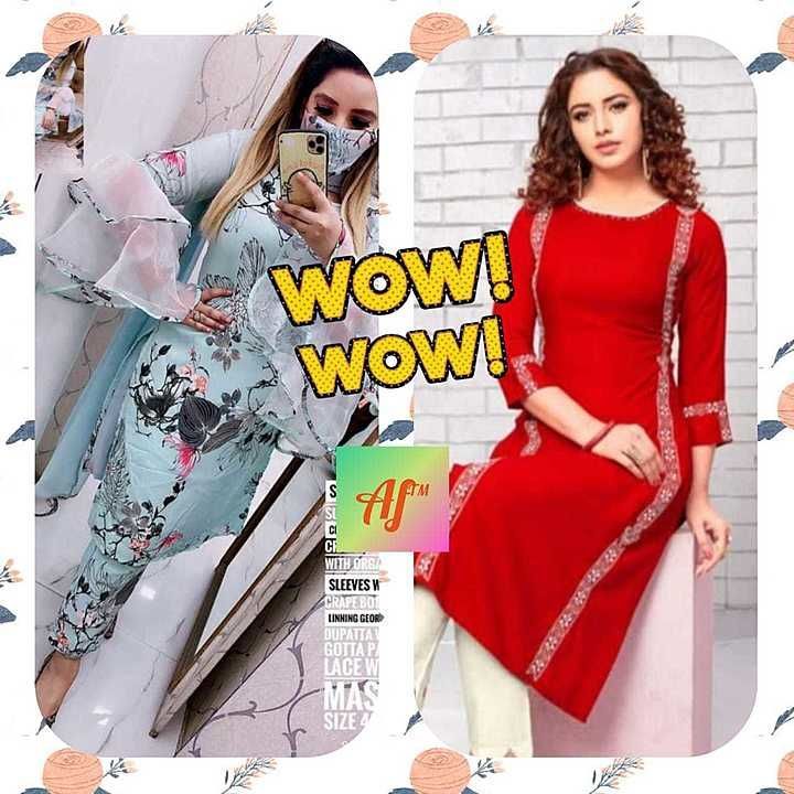 combo kurti pant uploaded by business on 10/1/2020