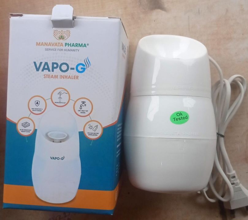 VAPO G steam inhaler uploaded by business on 1/17/2022
