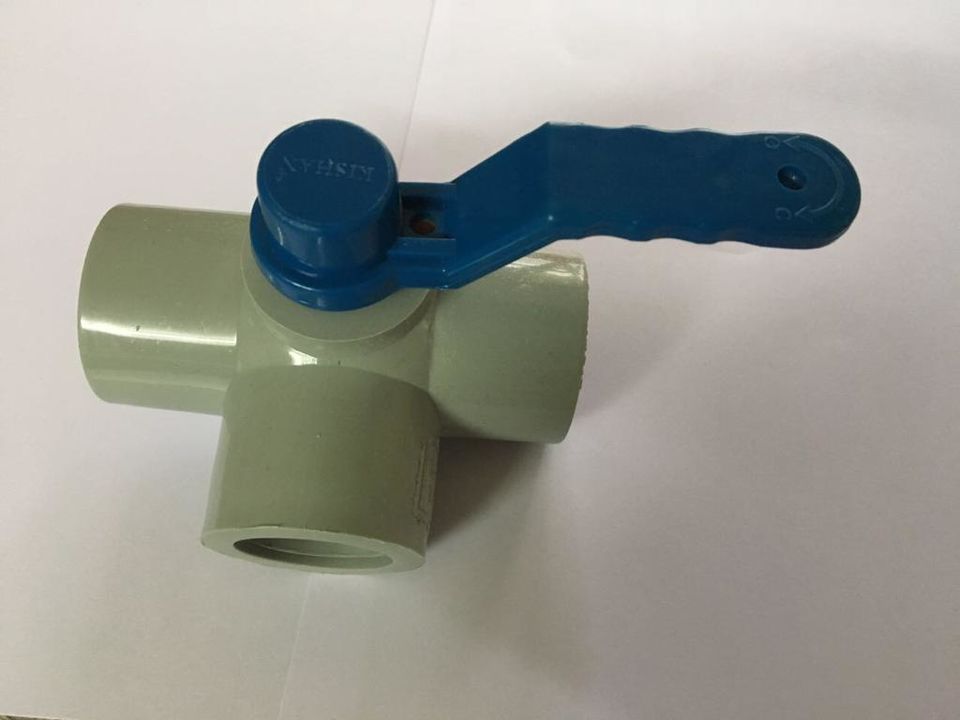 Three way ball valve  uploaded by Hitesh plastic Industries on 1/17/2022