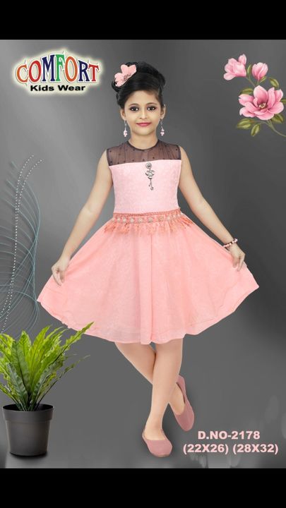 Product image with price: Rs. 350, ID: fancy-frock-e872b4a2